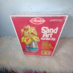 Vtg Avalon Sand Art Garden Kit 1970s